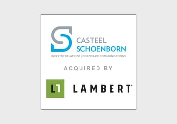 TobinLeff Advises Casteel Schoenborn on its Sale to Lambert & Co.