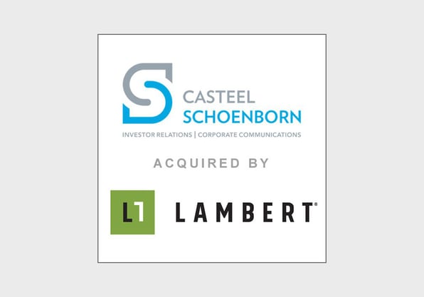 TobinLeff Advises Casteel Schoenborn on its Sale to Lambert & Co.