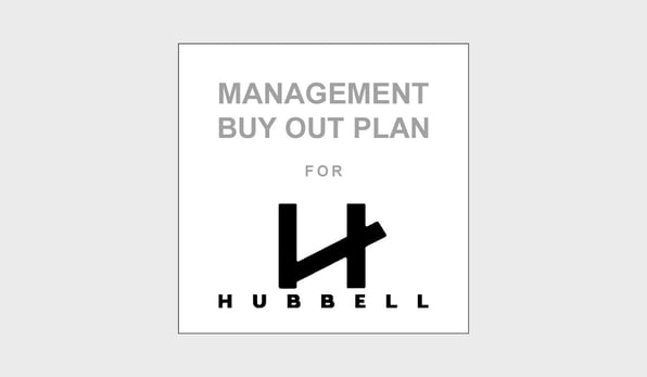 TobinLeff advises Hubbell's management team on their management buy out plan.