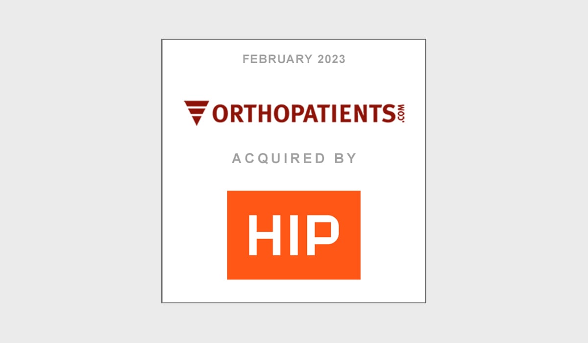 TobinLeff Advises HIP Creative on Its Acquisition of OrthoPatients